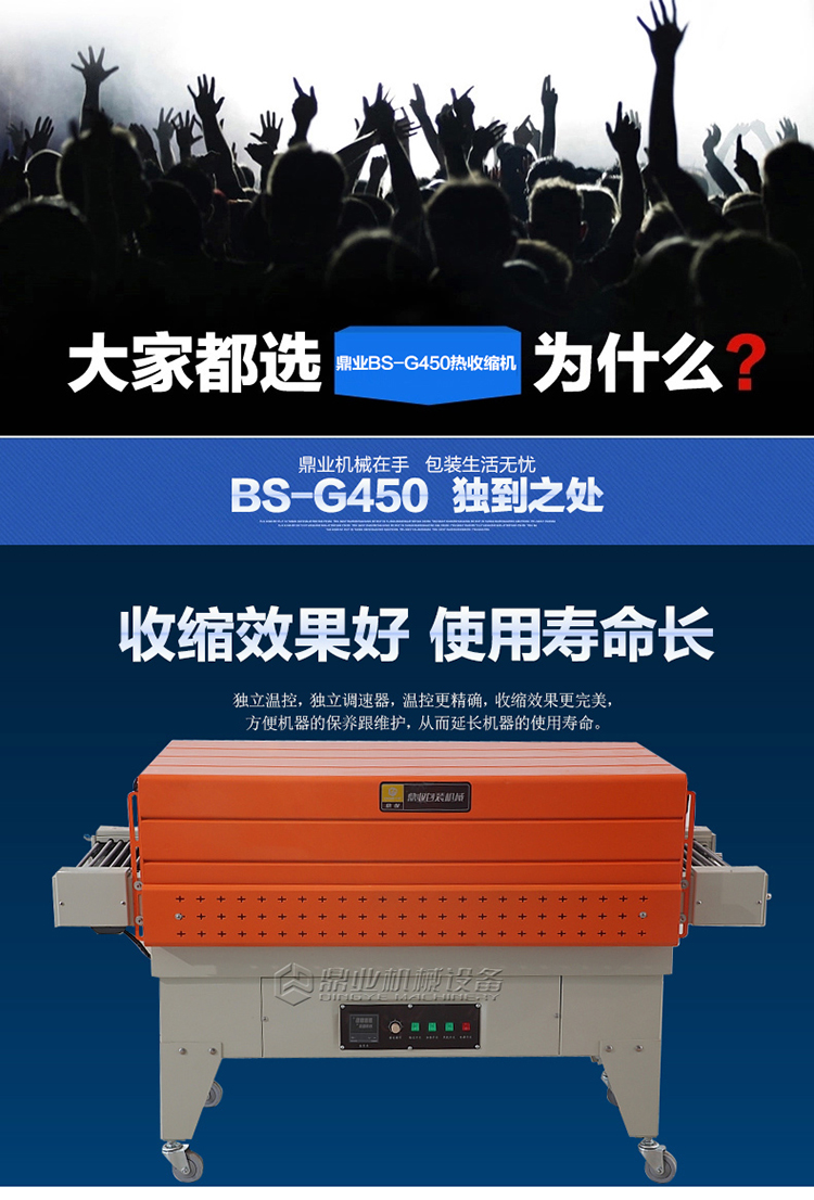 熱收縮機收縮(suō)效果(guǒ)好 熱收縮機收縮效果好(hǎo)