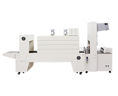 BZJ5038袖口式半自動包裝機+BSE5040APE膜熱收縮包裝機